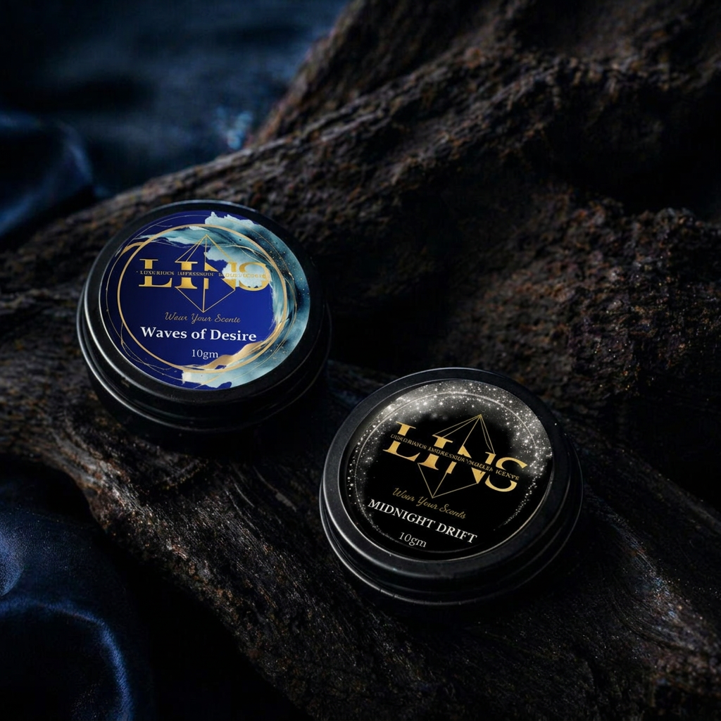 Eco-friendly solid perfume with natural ingredients